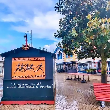 Duplex 55m2, A 2min A Pied De La Plage, Avec Deux Velos アパート アルカション