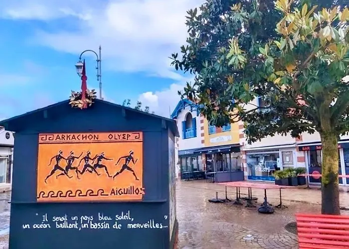 Duplex 55m2, A 2min A Pied De La Plage, Avec Deux Velos شقة آركاشو